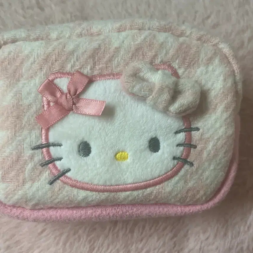 [BUNJANG] Kitty Hound Check Digital Camera Pouch / 키티 하운드 체크 디카 파우치 팔아여!