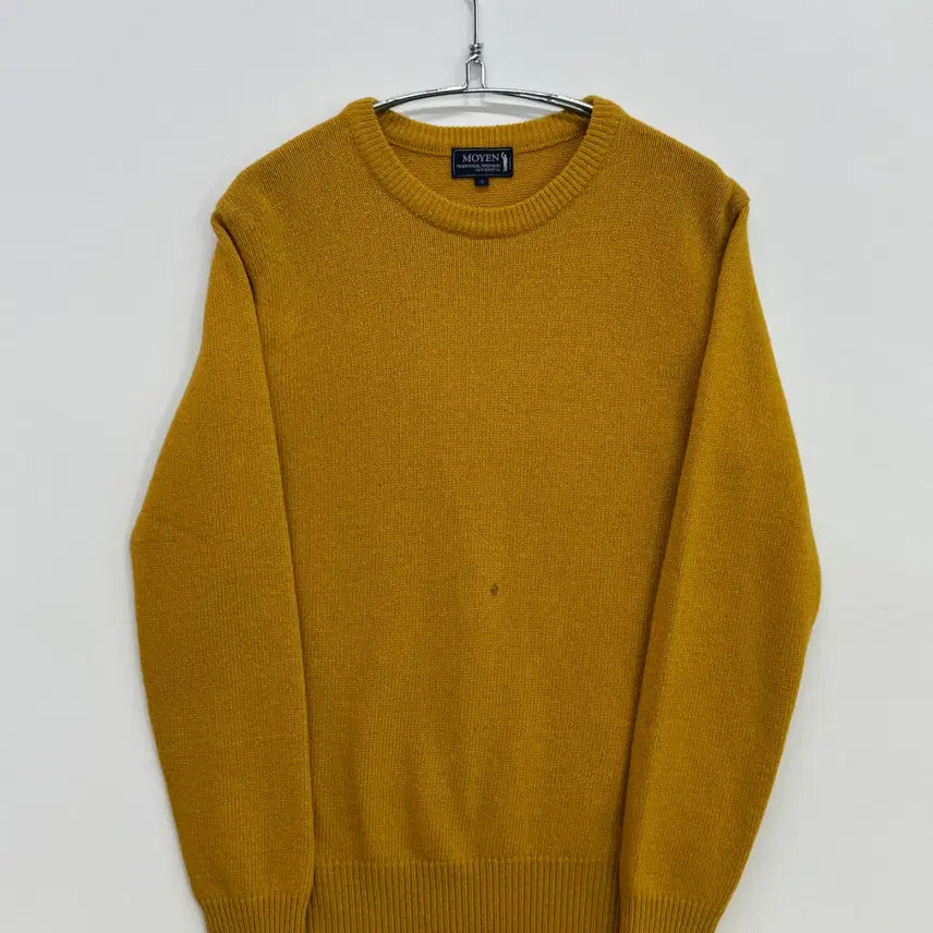 [BUNJANG] MOYEN Mustard Knit Sweater / MOYEN 모옌 머스타드 니트
