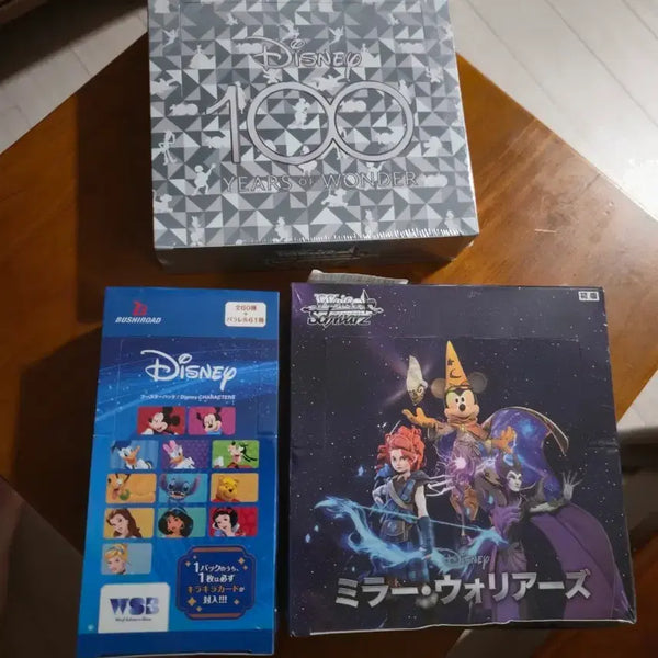 [BUNJANG] Bushiroad Disney 100th Anniversary Booster Pack, Character Box, and Mirror Warriors Box / 디즈니 100주년 기념 부스터팩 바이스 슈발츠 미러 워리어즈