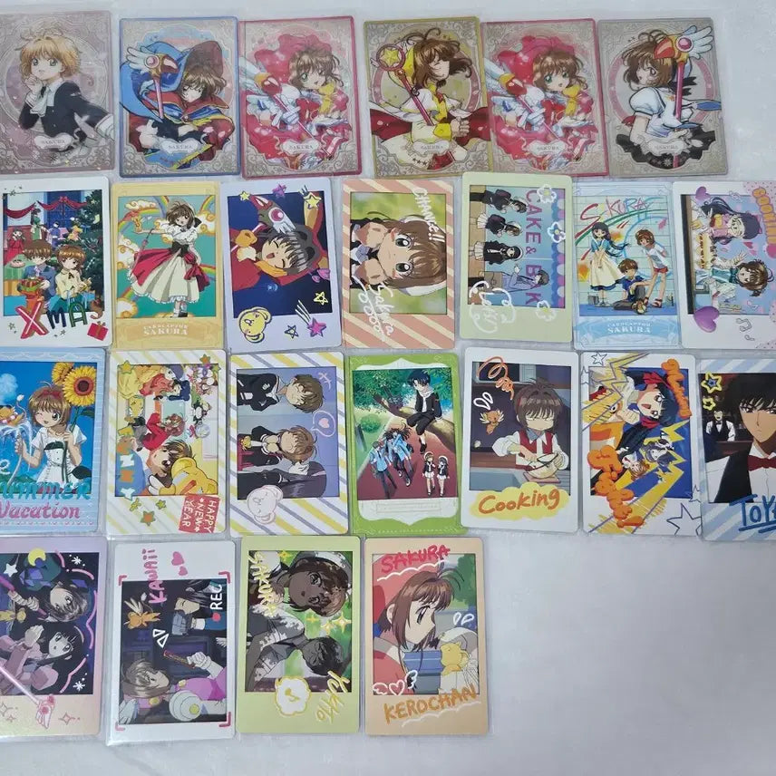 [BUNJANG] Cardcaptor Sakura Snapmiid Card & Can Badge Set / 카드캡터체리 스냅마이드카드, 캔뱃지 등