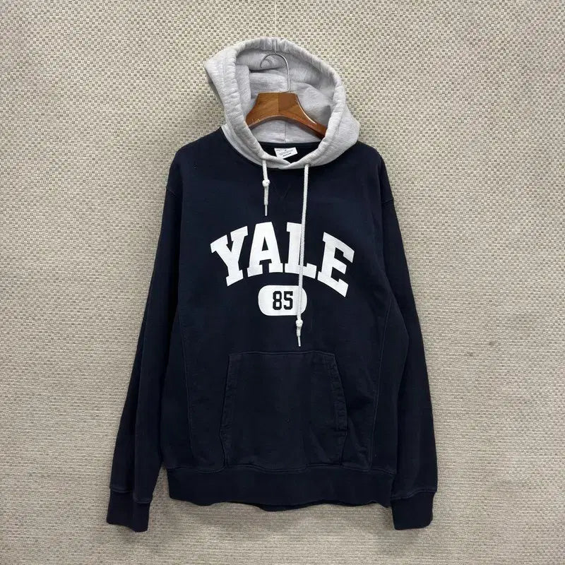 [BUNJANG] Yale University Cotton Blend Hoodie / 예일 후드티 M D00474