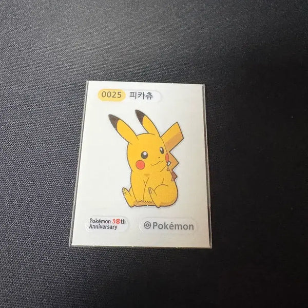 [BUNJANG] Pokemon Pikachu Sticker / 포켓몬 피카츄 띠부씰