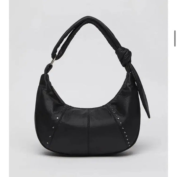 [BUNJANG] Archive Appk Freckle Hobo Bag Black / 아카이브앱크 프레클 호보백 블랙