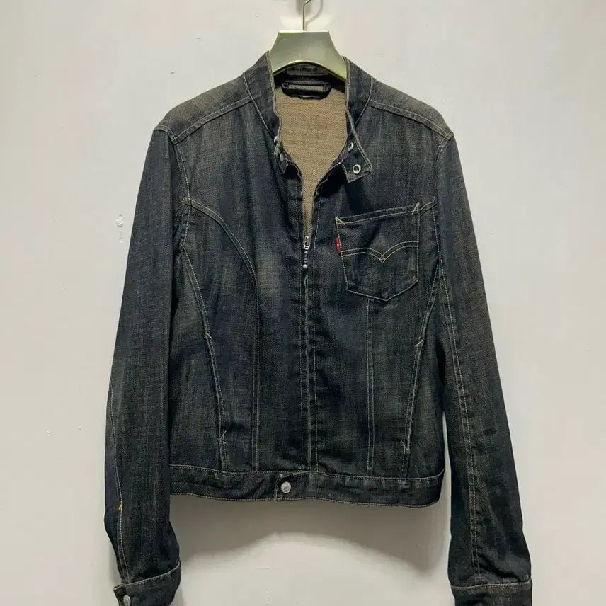 [BUNJANG] Levi's Black Denim Jacket M / 리바이스 청자켓 블랙 M