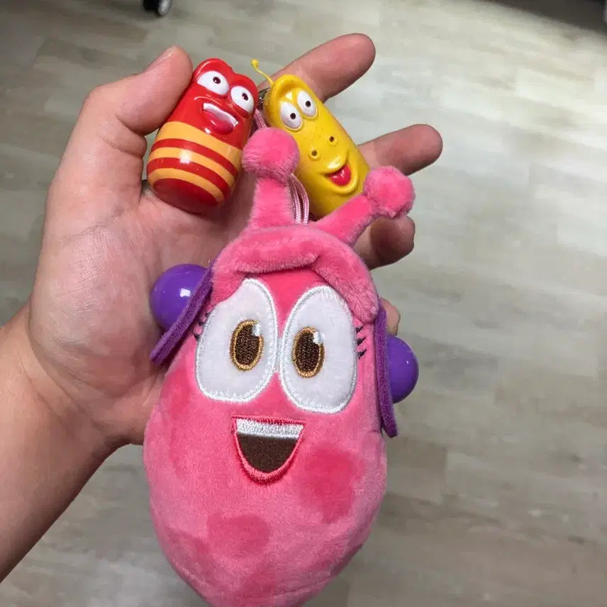 [BUNJANG] Lava Character Keyring Figure & Doll Bundle Set / (일괄) 라바 키링 피규어,인형