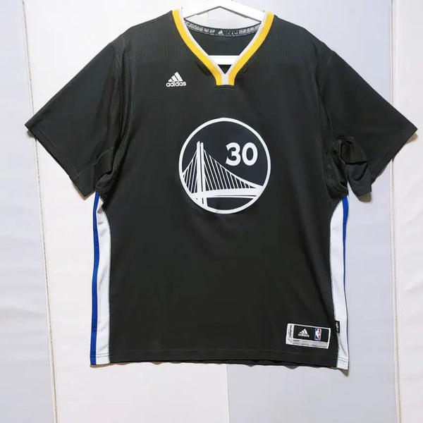 [BUNJANG] Adidas Golden State Warriors Stephen Curry NBA Jersey XXL / [XXL] 아디다스 워리어스 커리 반팔 유니폼1067