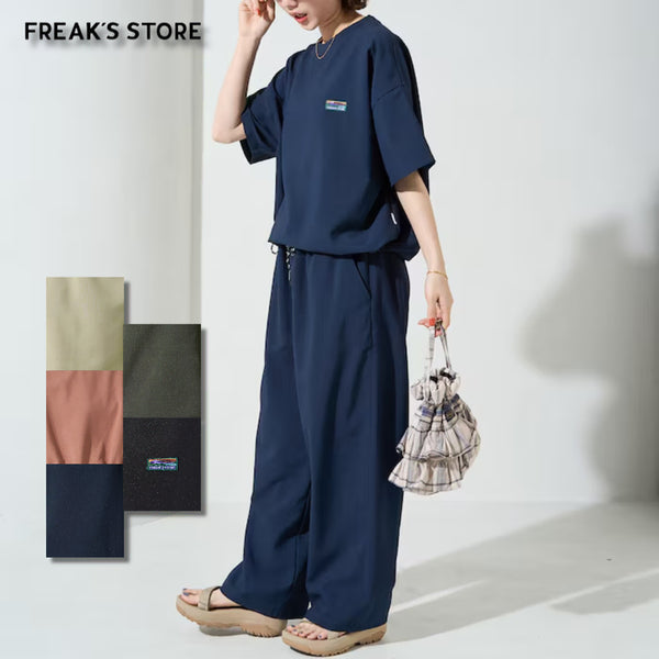 [BUNJANG] FREAK'S STORE Air Ride Short Sleeve T-shirt Set / 프릭스스토어 에어라이드 반팔 티셔츠 세트업