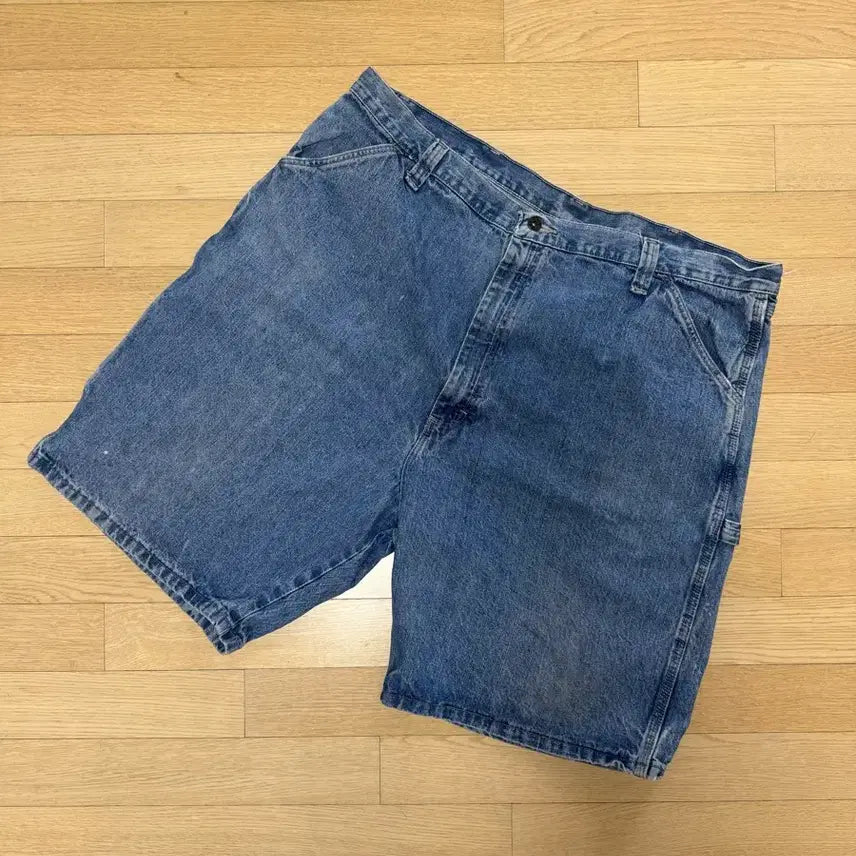 [BUNJANG] Wrangler Denim Cargo Shorts Size 42 / 랭글러 데님 반바지 42 빅사이즈