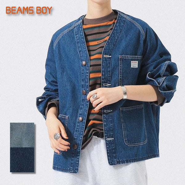 [BUNJANG] BEAMS BOY x Russell Athletic Big Mac Engineer Jacket / 빔즈 보이 빅맥 엔지니어 자켓 26SS