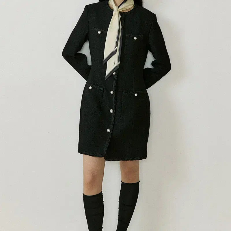[BUNJANG] Lucirju Tweed Dress Small / 루시르주 트위드 원피스 스몰