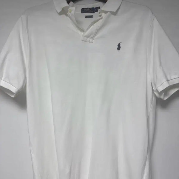 [BUNJANG] Polo Ralph Lauren Short Sleeve Polo Shirt White / 폴로 랄프로렌 반팔 카라티 화이트