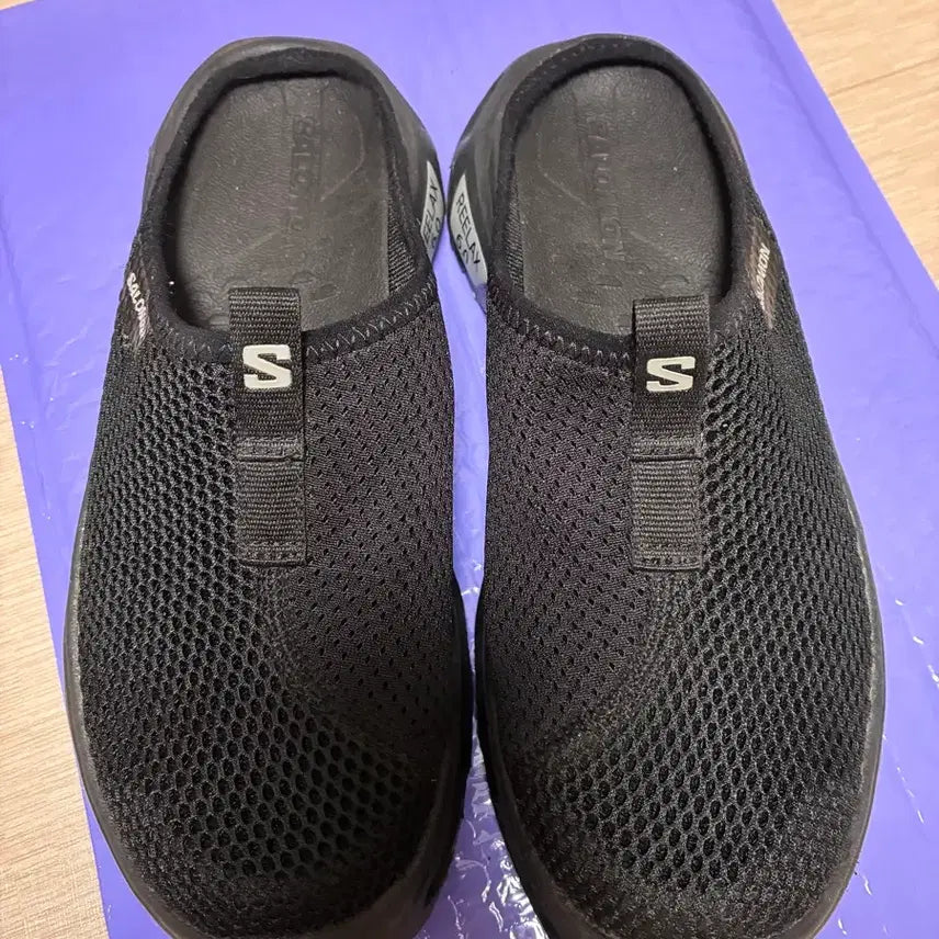 [BUNJANG] Salomon Women's RX Relax Slide 6.0 Black L47112400 / 살로몬 여성 RX 릴렉스 슬라이드 6.0 블랙 L47112400