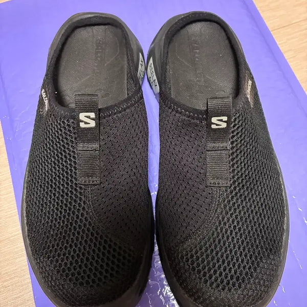 [BUNJANG] Salomon Women's RX Relax Slide 6.0 Black L47112400 / 살로몬 여성 RX 릴렉스 슬라이드 6.0 블랙 L47112400