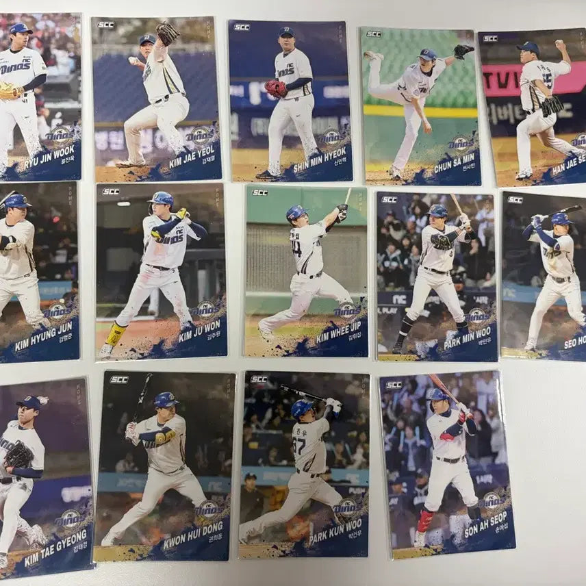[BUNJANG] NC Dinos 2025 KBO Normal Card Bundle Set / KBO 카드 2025 NC 다이노스 노말카드 일괄