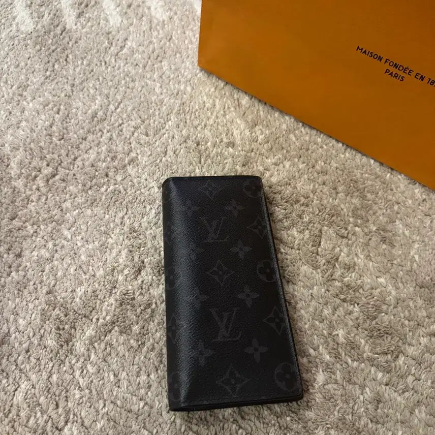 [BUNJANG] Louis Vuitton Long Wallet Eclipse Black / 정품 루이비통 장지갑 이클립스 블랙