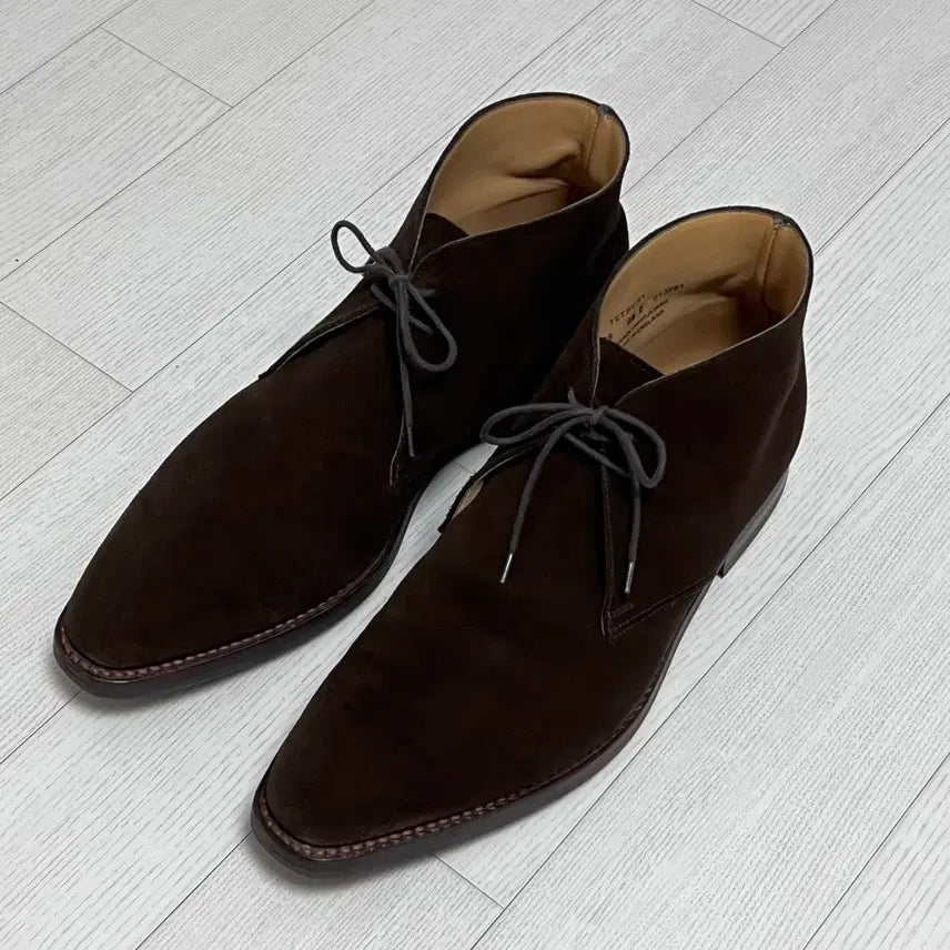 [BUNJANG] Crocket & Jones Tetbury Dark Brown Suede Loafers / 9.5)크로켓앤존스 텟버리 다크브라운