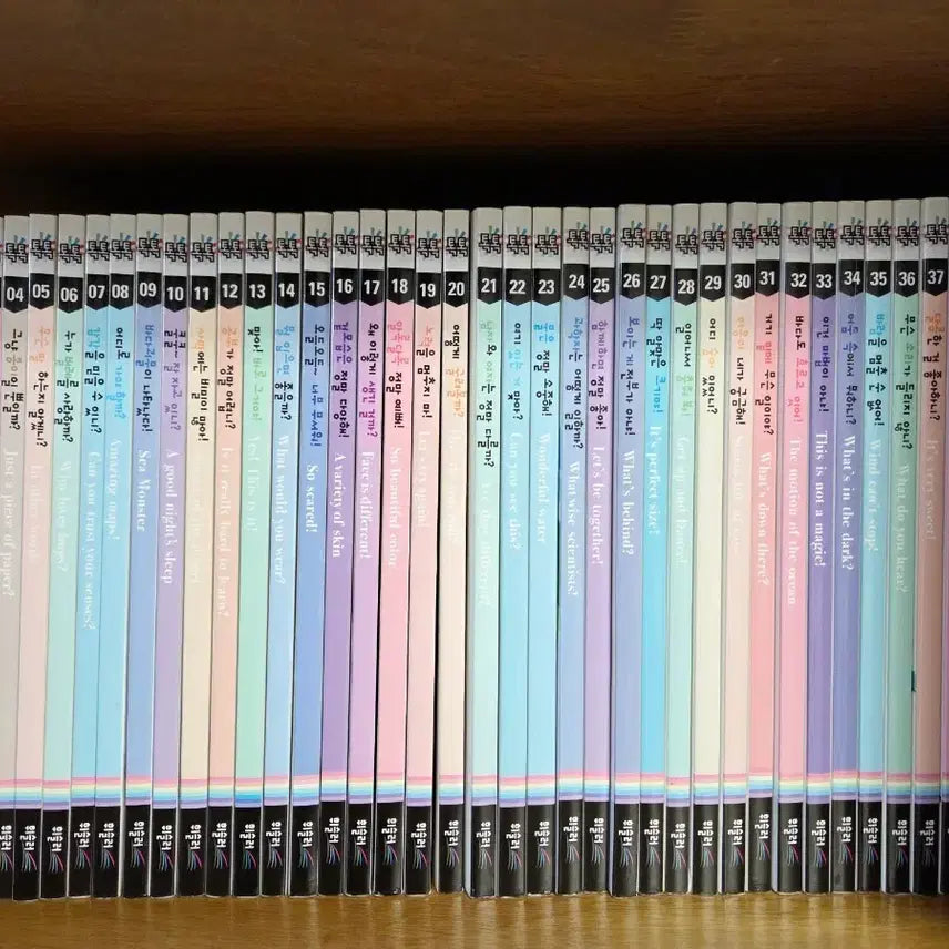[BUNJANG] Whistler Sciencing Tok Tok Science Set (40 Volumes) / 휘슬러 사이언싱 톡톡 과학전집1-40권
