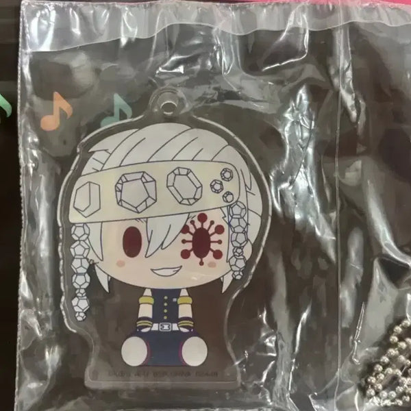 [BUNJANG] Demon Slayer Tengen Uzui Korotto Acrylic Keychain (Ichiban Kuji F Prize) / 귀멸의 칼날 아크릴 키링 우즈이 텐겐 코롯토 F상
