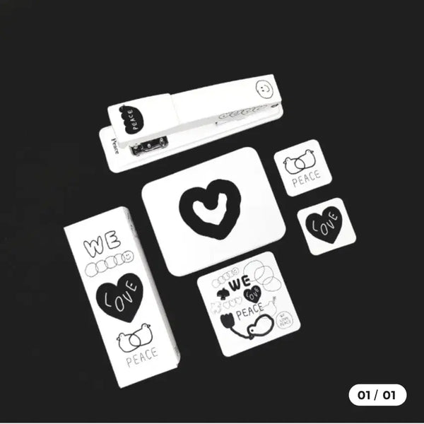 [BUNJANG] Inafy Limited Edition Collaboration Stapler Set / 이나피 한정판 콜라보 스테플러세트