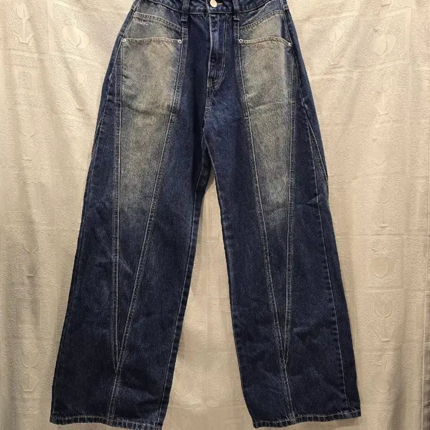 [BUNJANG] Insilence Wide Denim Pants XS / 인사일런스 와이드 데님 팬츠 XS(24~25정도)