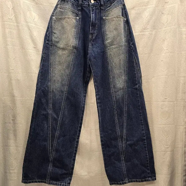 [BUNJANG] Insilence Wide Denim Pants XS / 인사일런스 와이드 데님 팬츠 XS(24~25정도)