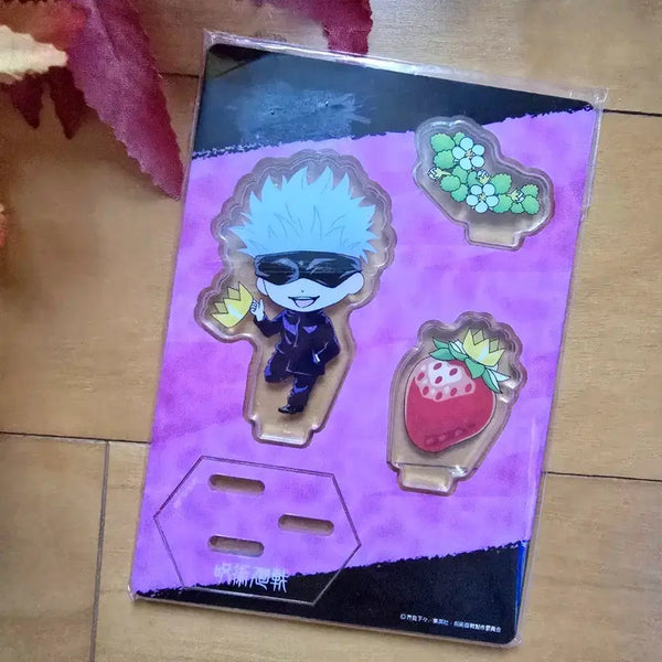 [BUNJANG] Jujutsu Kaisen Satoru Gojo Strawberry Theme Acrylic Stand / 주술회전 고죠 사토루 딸기 테마 아크릴스탠드