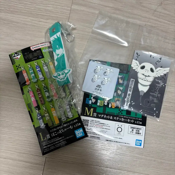 [BUNJANG] Jujutsu Kaisen Cursed Clash Lottery Ichiban Kuji L Prize Megumi M Prize Kogane Sealed Set / [미개봉] 주술회전 사멸회유2 이치방쿠지 제일복권 L상+M상