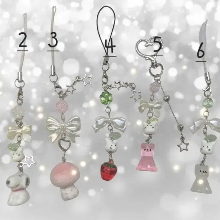 [BUNJANG] Handmade Beaded Keychain / 비즈키링 판매해요!