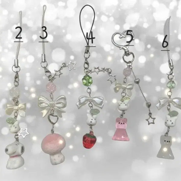 [BUNJANG] Handmade Beaded Keychain / 비즈키링 판매해요!