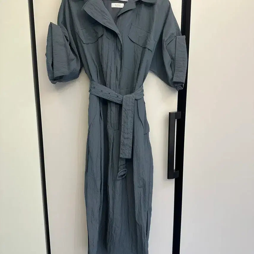 [BUNJANG] Time Shirt Dress / 타임 셔츠 원피스(상태최상)