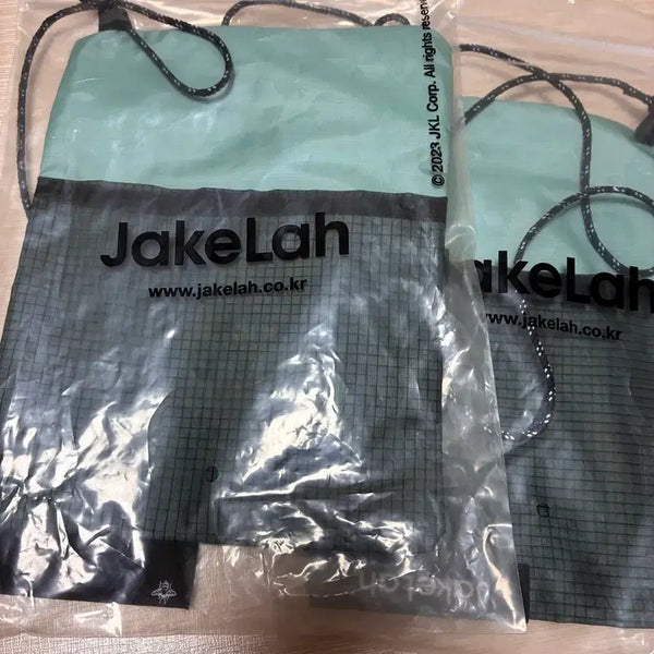 [BUNJANG] Jakela Pouch Set (Mint/Black) / 제이크라 파우치 2개 세트 민트/블랙