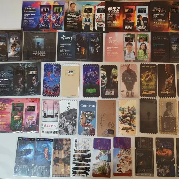 [BUNJANG] Movie Premiere Ticket, Art Card, Film Mark Set / 오티.아트카드.필름마크.스페셜티켓.  4가지 만원판매.