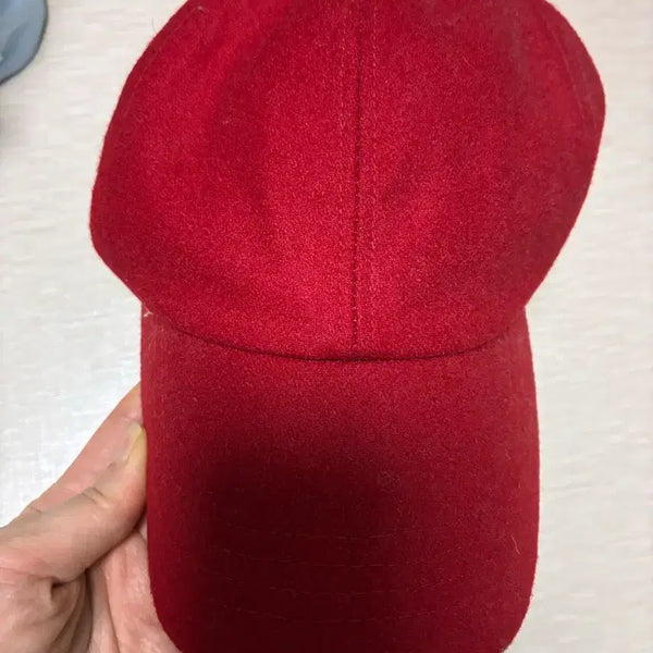 [BUNJANG] Andersson Bell Wool Blend Red Baseball Cap / 앤더슨벨 모자