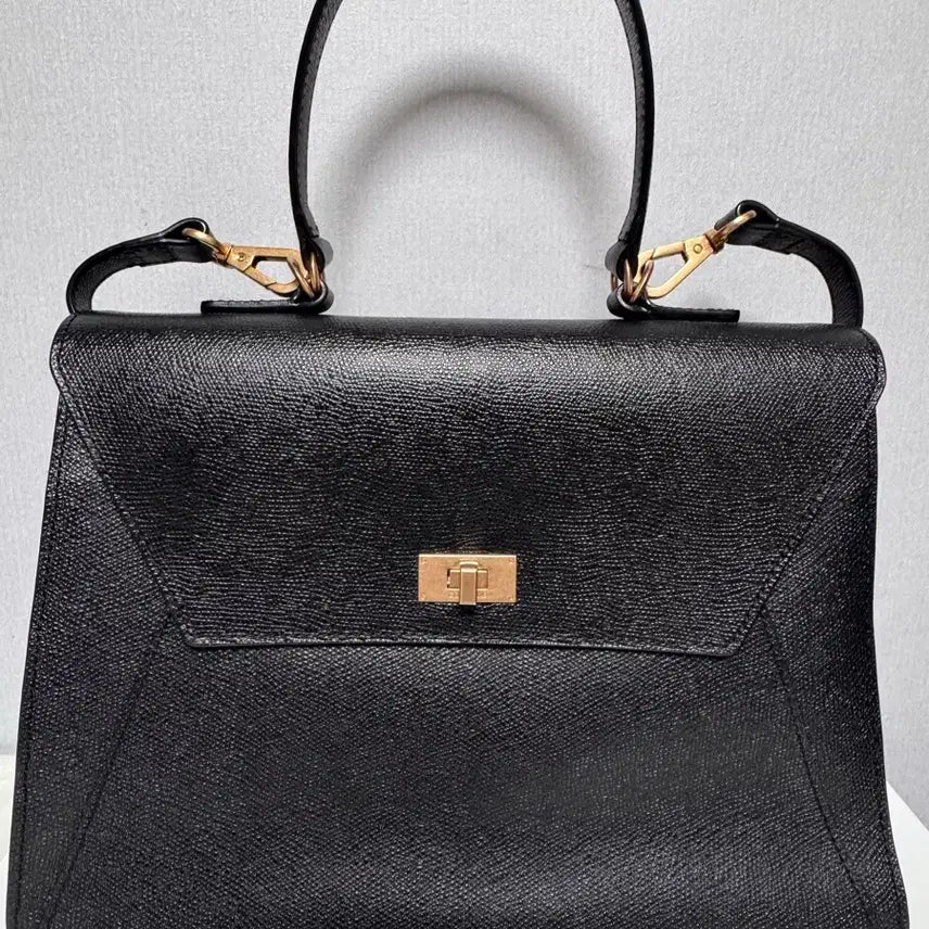 [BUNJANG] Couronne Black Tote Bag / 쿠론블랙토트백