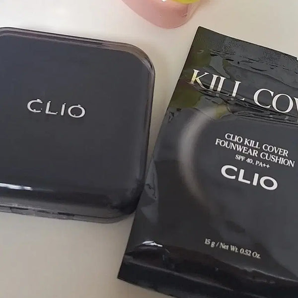 [BUNJANG] Clio Kill Cover Founwear Cushion (19C) - Original + Refill / 클리오 킬커버파운웨어쿠션 19C 본품+리필