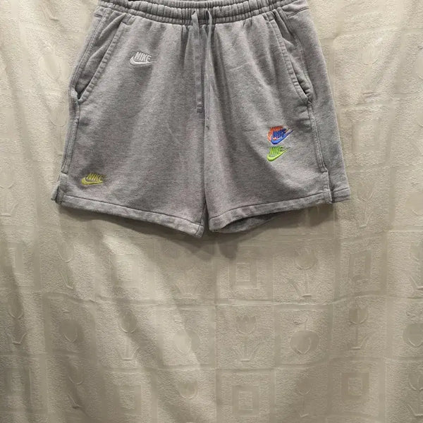 [BUNJANG] Nike Multi Logo Grey Shorts M / 나이키 멀티 로고 그레이 반바지 M