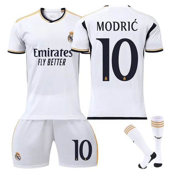 [BUNJANG] 23/24 Real Madrid Modrić Junior Kids Football Jersey / 2324 레알마드리드 축구유니폼 모드리치 주니어 키즈 유소년 어린이용