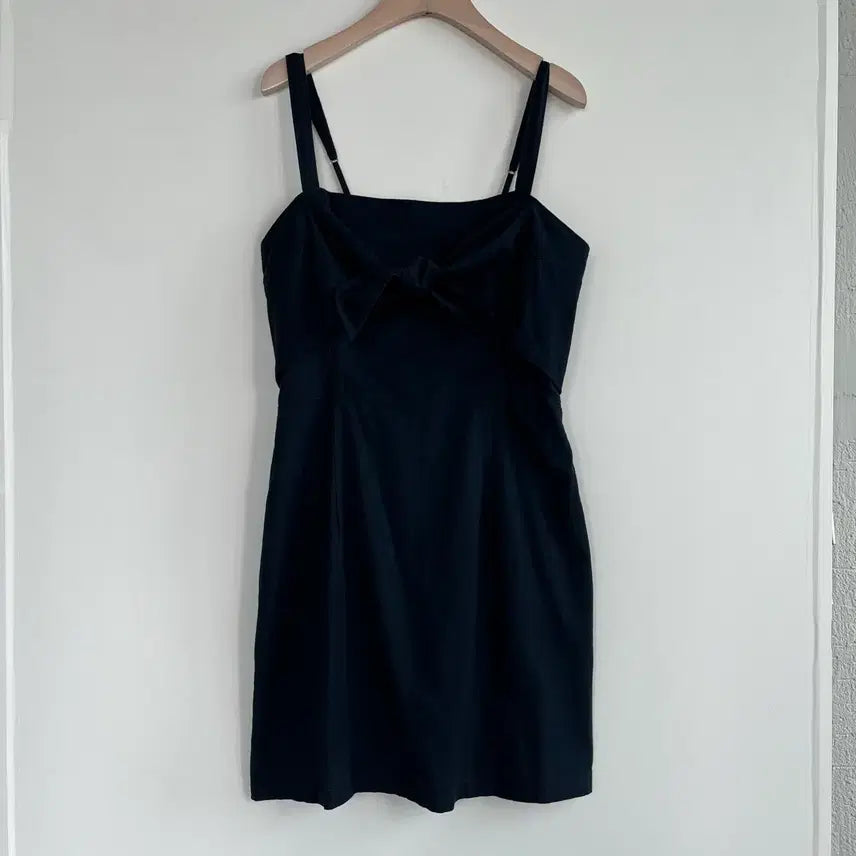 [BUNJANG] Abercrombie & Fitch Navy Ribbon Bustier Dress M / Abercrombie & Fitch 아베크롬비 네이비 나시 원피스