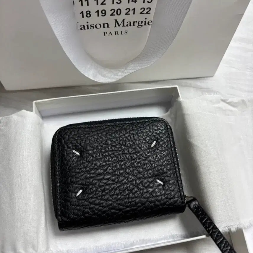 [BUNJANG] Maison Margiela Black Bifold Wallet / 메종 마르지엘라 지갑 블랙 새상품급