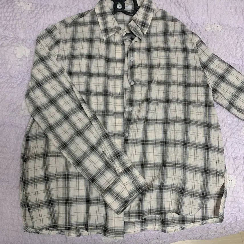 [BUNJANG] Checked Shirt / 체크 남방 셔츠