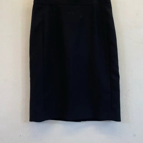 [BUNJANG] It Michaa Black H-Line Midi Skirt / 잇미샤 블랙H라인 정장미디스커트 검정치마 하객룩오피스룩출근룩면접룩