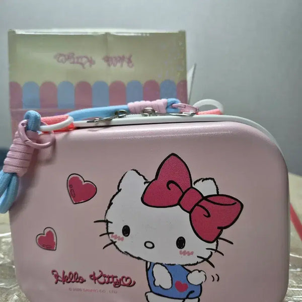 [BUNJANG] Hello Kitty Mini Pouch Pink Glitter / 헬로키티 미니 파우치