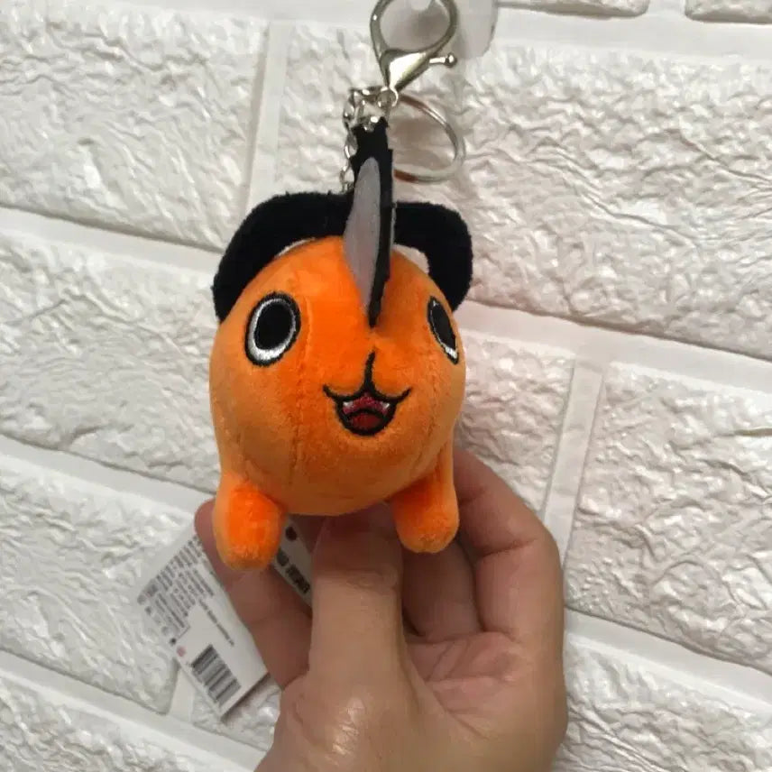 [BUNJANG] Chainsaw Man Pochita Plush Keychain / 체인소맨 포치타 인형키링 / 8cm