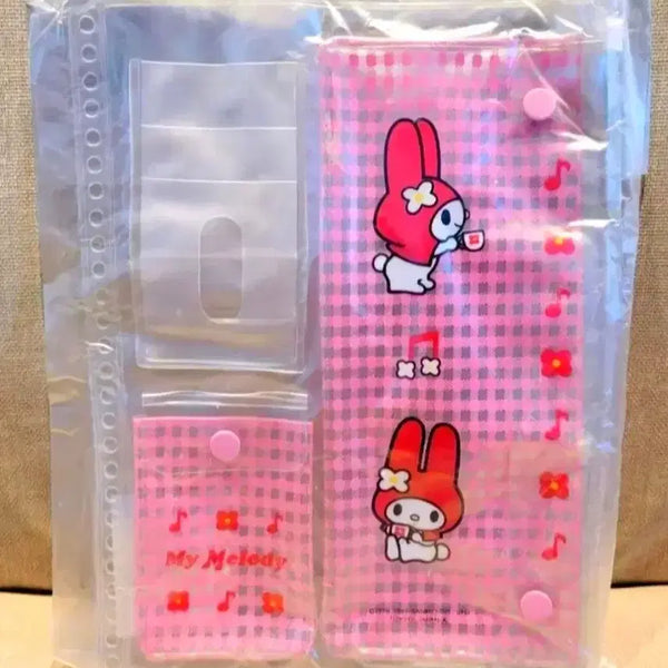 [BUNJANG] My Melody 26-Hole Refill Paper Set / 두건마이멜로디 파우치 속지, 마이멜로디 다이어리, 마이멜로디 26공 속지