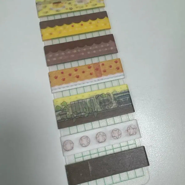 [BUNJANG] Assorted Washi Tape Samples (1 Meter Each) / 74-마테띵,마테소분 1미터씩