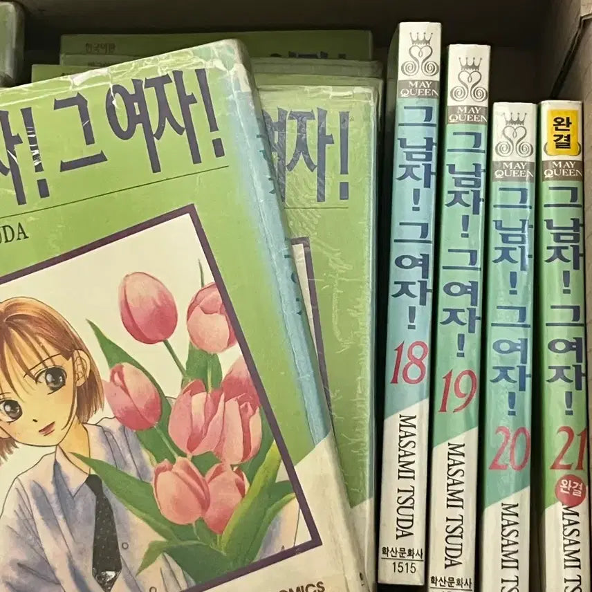 [BUNJANG] Model, Volume 1-34 Complete Set / 그남자 그여자 만화책 구판 전권