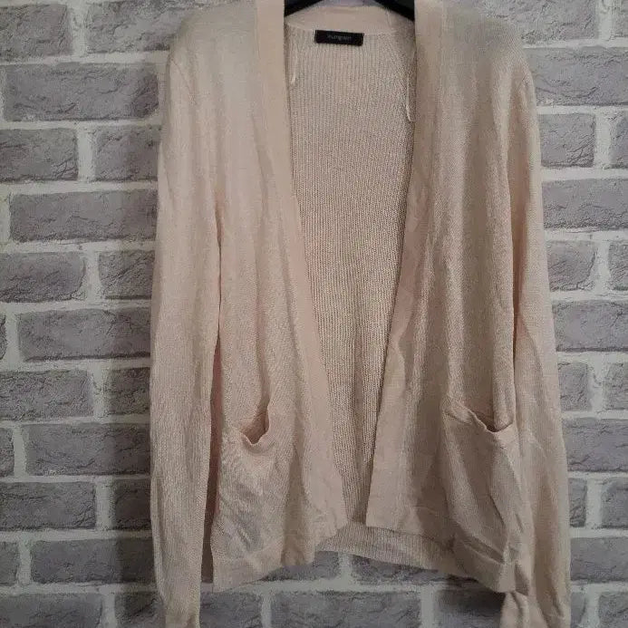 [BUNJANG] Autograph Beige Loose Fit Cardigan / 오토그라프 베이지 루즈핏가디건165/96A/알뜰한여우