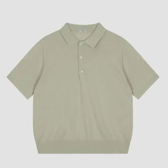 [BUNJANG] Tailden Short Sleeve Polo Shirt / 테일던 반팔 폴로셔츠
