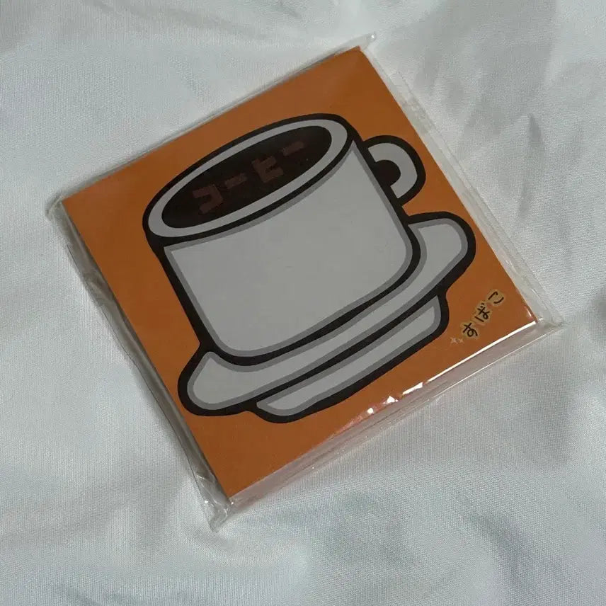 [BUNJANG] Coffee Cup Shaped Sticky Notes Memo Pad / (새상품) 커피잔 포스트잇 메모장