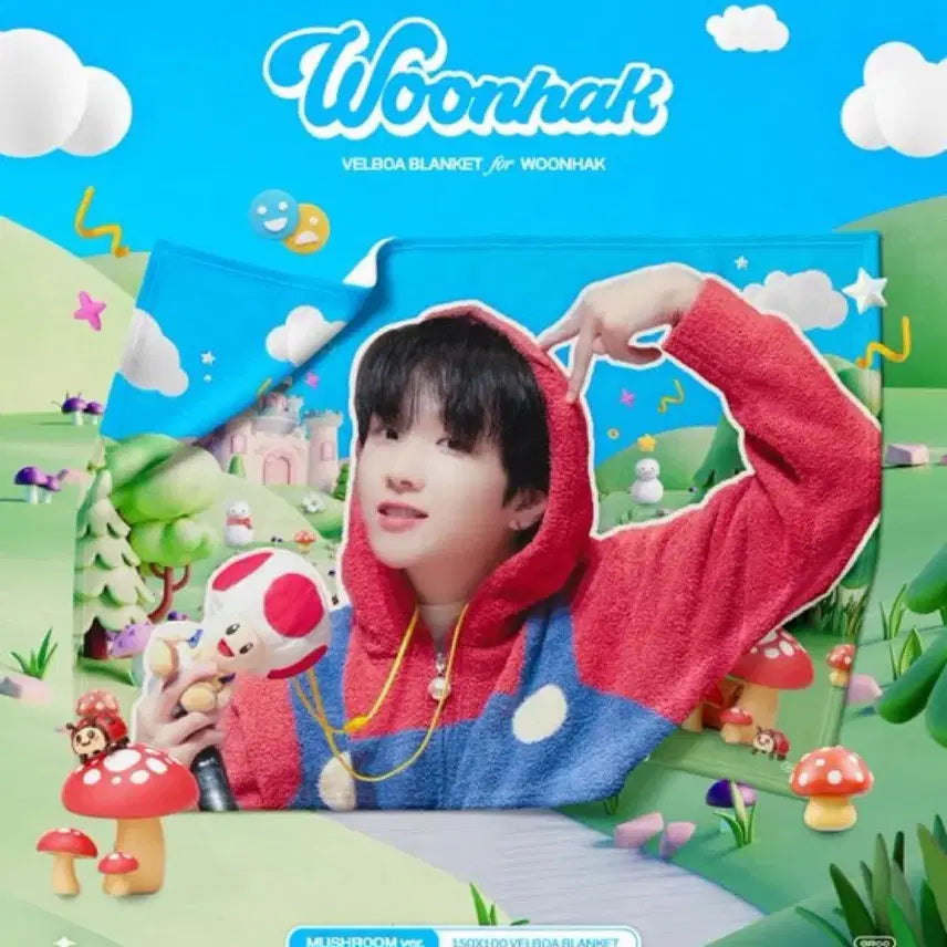 [BUNJANG] BOYNEXTDOOR Woonghak Blanket / 보넥도 보이넥스트도어 운학 담요